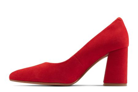 Женские туфли-лодочки Clarks Laina85 Court 26154639, красные