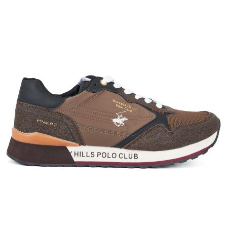 Мужские кроссовки Beverly Hills Polo Club KING POWER MIX BHM523105, коричневые