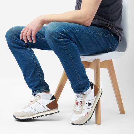 Мужские кроссовки Beverly Hills Polo Club BART MIX BHM513000, бежевые