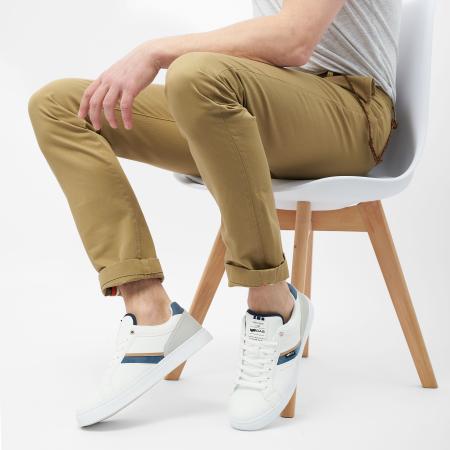 Мужские кеды GAS DONALD LTX GAM514025, белые