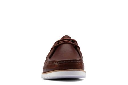 Мужские топсайдеры Clarks Durleigh Sail 26160141, коричневые
