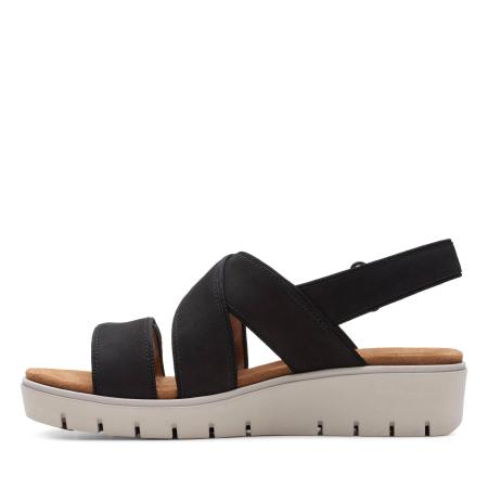 Женские сандалии Clarks Un Karely Dew 26140238, черные Женские сандалии Clarks Un Karely Dew 26140238, черные