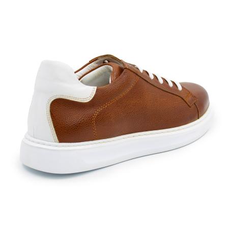 Мужские кеды Clarks 22207076, коньячные