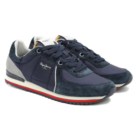 Мужские кроссовки Pepe Jeans London TINKER CITY 21 PMS30728, синие