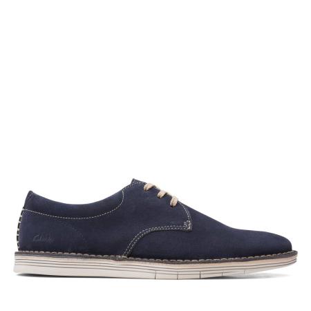 Мужские полуботинки Clarks Forge Vibe 26157979, синие Мужские полуботинки Clarks Forge Vibe 26157979, синие
