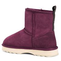 Sharky Mini W12434 - Женские угги EMU Australia, бордовые Sharky Mini W12434 - Женские угги EMU Australia, бордовые