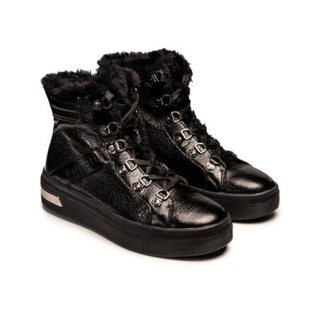 Женские высокие кеды Bugatti Milka 43177130-5969, черные