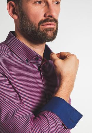 Мужская рубашка ETERNA 8917-58-X143, красная