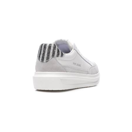 Женские кеды Pepe Jeans London ABBEY LINES PLS30964, белые