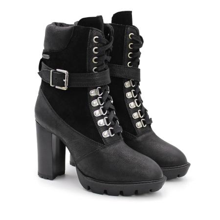 Женские высокие ботинки Pepe Jeans London VERNON MIX PLS50325, черные