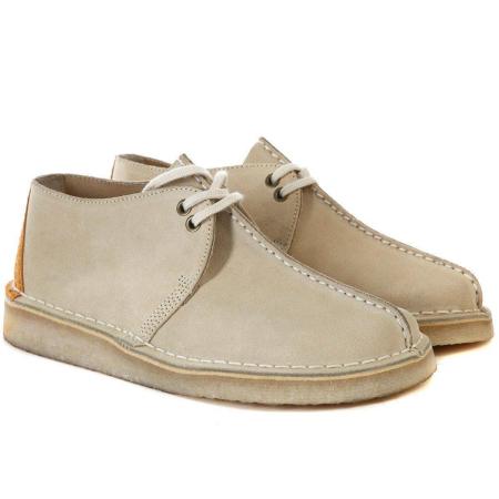 Женские полуботинки Clarks Desert Trek. 26139124, серые