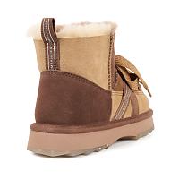 Sheepskin Fashion Blurred Micro Patchwork W13195 - Женские сапоги EMU Australia, коричневые