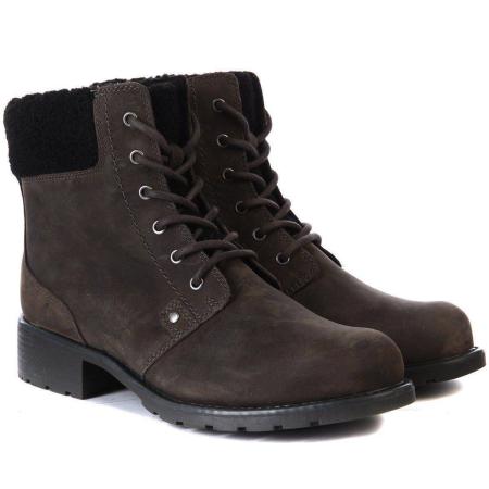 Женские высокие ботинки Clarks Orinoco Dusk 26146418, серые Женские высокие ботинки Clarks Orinoco Dusk 26146418, серые