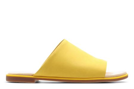 Женские сланцы Clarks Bay Petal 26139295, желтые
