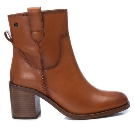 Женские ботильоны CARMELA LEATHER LADIES ANKLE BOOTS 160058, коньячные