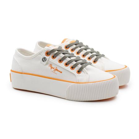 Женские кеды Pepe Jeans London OTTIS W BASS PLS31299, белые