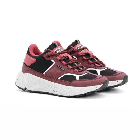 Женские кроссовки Bjorn Borg R1300 MID BLK SPK W 2241584721, бордовые