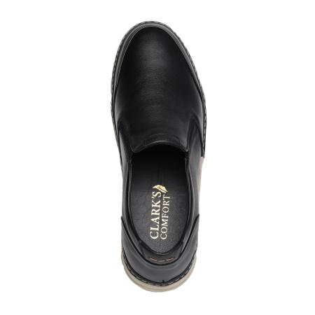 Мужские слипоны Clarks 222031311, черные