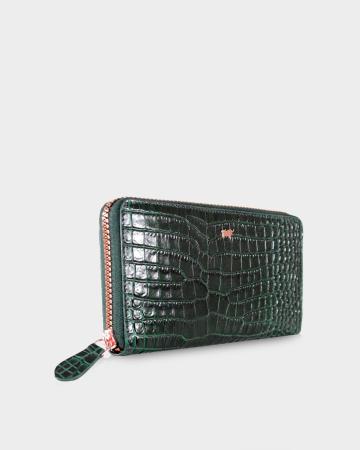 Женский кошелек Braun Buffel AMALFI Zip Around Wallet 18CS 45255, зеленый