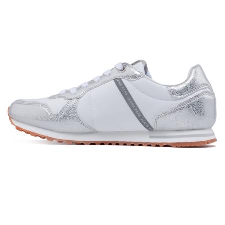 Женские кроссовки Pepe Jeans London VERONA W MIX PLS30983, серебряные Женские кроссовки Pepe Jeans London VERONA W MIX PLS30983, серебряные