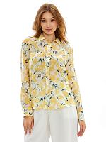 LEMON COTTON SILK SHIRT 4320121 - LEMON COTTON SILK SHIRT 4320121