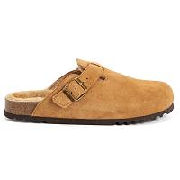 OLIVIER F NEW F318851175 - Мужские тапочки SCHOLL, коньячные OLIVIER F NEW F318851175 - Мужские тапочки SCHOLL, коньячные