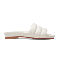 Clarks Pure Soft 26173701 - Женские сланцы Clarks, белые