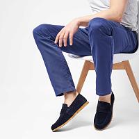  33307350-1400 - Мужские мокасины Bugatti, синие