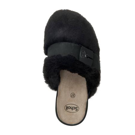 Женские тапочки SCHOLL ALASKA 2.0 F303241004, черные