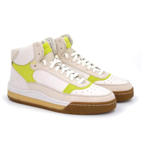 Мужские высокие кроссовки Clarks Clarks CraftCourt Top 26172677, белые