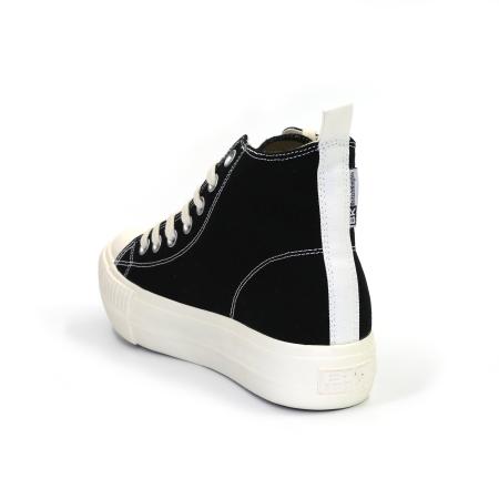 Женские высокие кеды British Knights KAYA MID B52-3705-02, черные