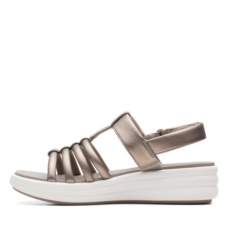 Женские сандалии Clarks Drift Ease 26166065, коричневые