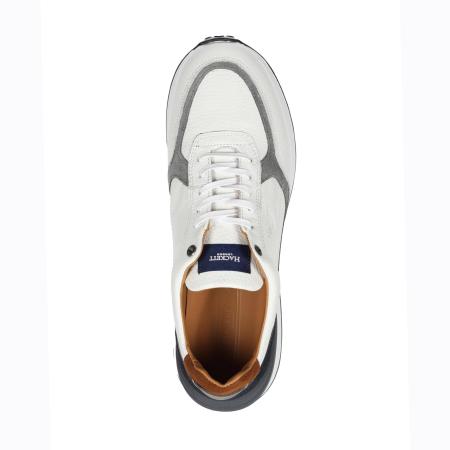 Мужские кроссовки Hackett GRAFTON RUNNER HMS21237, белые