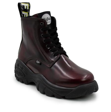 Женские высокие ботинки Buffalo shoes GILLIAN 1170106, бордовые