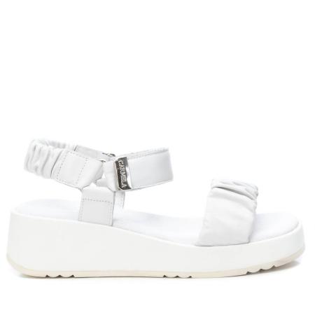 Женские сандалии CARMELA LEATHER LADIES SANDALS 68625, белые