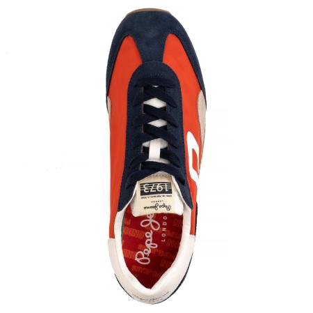 Мужские кроссовки Pepe Jeans London TAHITI RETRO MAN PMS30513, красные