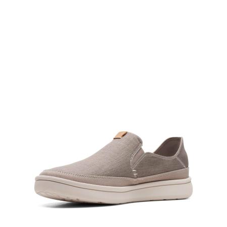 Мужские слипоны Clarks Cantal Step 26159802, серые Мужские слипоны Clarks Cantal Step 26159802, серые
