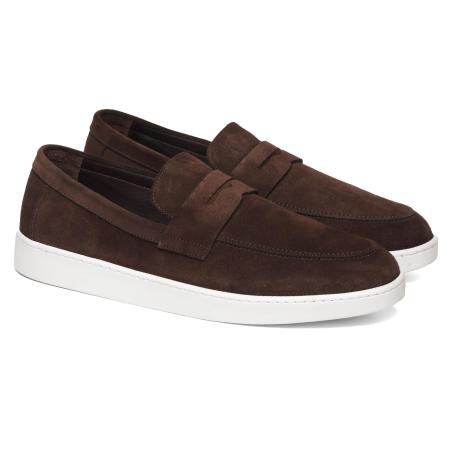 Мужские мокасины Clarks 22203272, коричневые