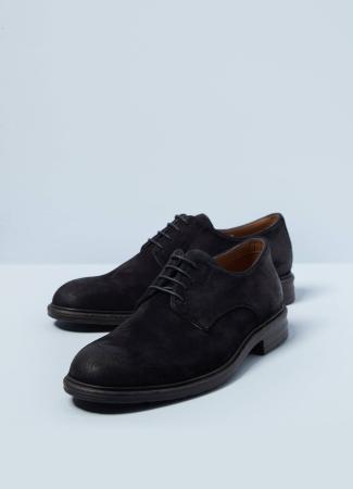 Мужские дерби Pepe Jeans London OREGON LOW SUEDE PMS10292, черные