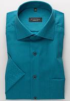  2376-64-K19K - Мужская рубашка ETERNA, бирюзовая