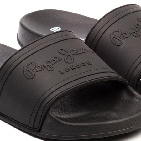 Женские сланцы Pepe Jeans London SLIDER UNISEX PLS70081, черные