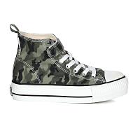 KAYA MID B50-3724C-02 - Детские высокие кеды British Knights, зеленые KAYA MID B50-3724C-02 - Детские высокие кеды British Knights, зеленые