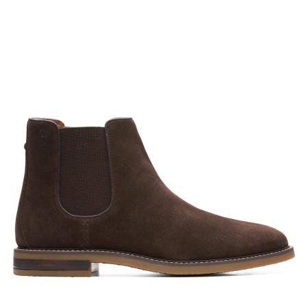Мужские челси Clarks Jaxen Chelsea 26162806, коричневые