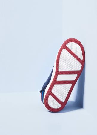 Детские высокие кроссовки Pepe Jeans London KURT BRITT BOOT PBS30499, синие