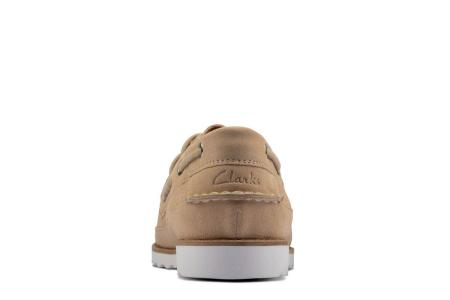 Мужские топсайдеры Clarks Durleigh Sail 26160143, бежевые