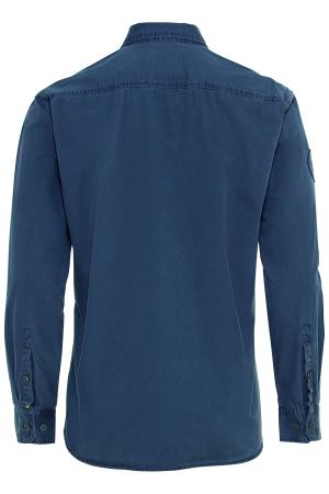 Мужская рубашка Camel Active Longsleeve Shirt 409118-8S18, синяя