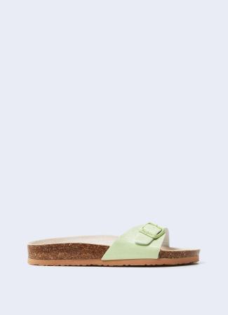 Женские сланцы Pepe Jeans London OBAN CROC s_PLS90559, зеленые