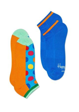 2-Pack Athletic Big Dot Low Sock ATBDO02