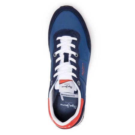 Мужские кроссовки Pepe Jeans London TINKER BASIC NYLON PMS30505, синие