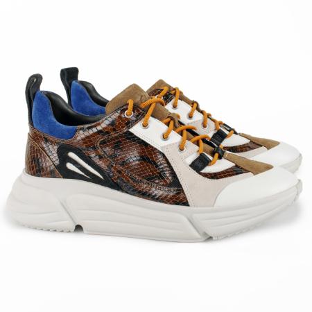 Женские кроссовки Clarks Tricomet Lace 26155041, коричневые